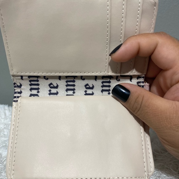 Juicy Couture Dusty Blush Simply Perfect Doubled Sided Trifold Wallet - Picture 11 of 11